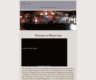 Pilsnerinn.com(Pilsner Inn) Screenshot