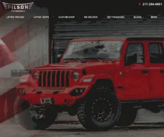 Pilsonliftedtrucksandjeeps.com(Pilson Trucks) Screenshot