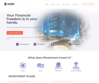 Pilvestment.com(Your place of Investment and financial freedom) Screenshot