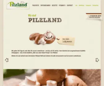 Pilzland.de(Aus gutem Grund) Screenshot