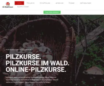 Pilzsammler.ch(Pilzschule "die Pilzspürnasen") Screenshot