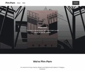 Pim-Pam.co.uk(Creative, Design & Digital Agency) Screenshot