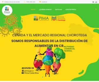 Pima.go.cr(PROGRAMA INTEGRAL DE MERCADO AGROPECUARIO) Screenshot