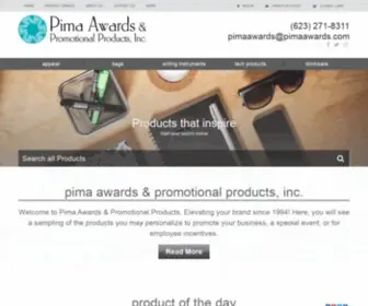 Pimaawards.com(Pima Awards & Promotional Products Inc) Screenshot