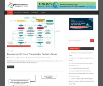 Pimac.org(Biotech Investment Management Center) Screenshot