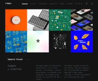 Pimba.com.uy(Estudio de diseño) Screenshot