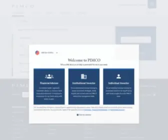 Pimco-Funds.com(Investments) Screenshot