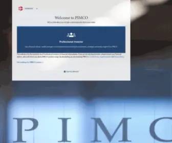 Pimco.dk(Home) Screenshot