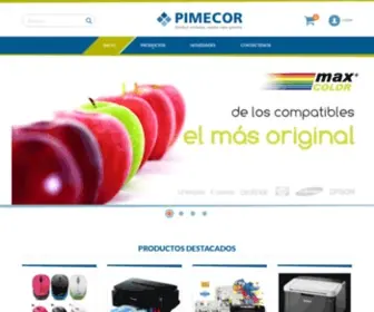 Pimecor.com.uy(Inicio) Screenshot