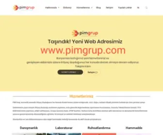 Pimegitim.com(Pim Grup Kozmetik Danışmanlık ve Laboratuvar Hizmetleri) Screenshot