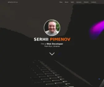 Pimenov.com.ua(Serhii Pimenov) Screenshot