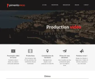 Pimentoprod.com(Pimento Prod) Screenshot