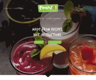 Pimentos.com(Pimentos Kitchen) Screenshot