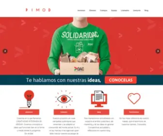 Pimod.com(Agencia de Publicidad en Internet) Screenshot