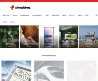 Pimpblog.nl(Het meest moderne blog van Nederland) Screenshot