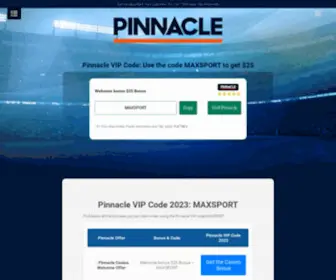 Pin-Vip-Code.com(✔️ Pinnacle VIP Code November 2021) Screenshot