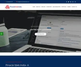Pinaclewebindia.com(Best Website Designing Services) Screenshot