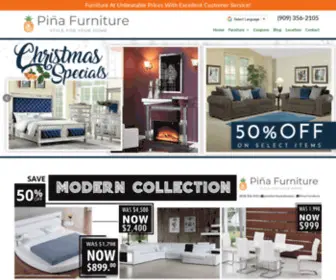 Pinafurniture.net(Piña Furniture) Screenshot