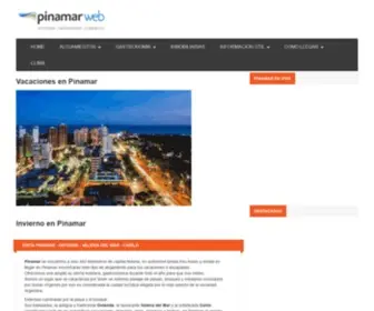 Pinamarweb.com.ar(Pinamar) Screenshot