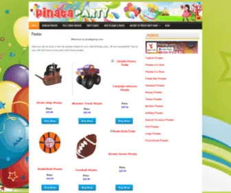 Pinataparty.com(Pinata) Screenshot