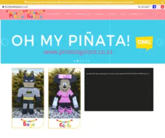 Pinatasgalore.co.za(Pinatas Galore) Screenshot