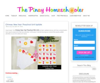 Pinayhomeschooler.com(Pinay Homeschooler) Screenshot