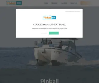 Pinball-Boat.com(Pinball Boat) Screenshot