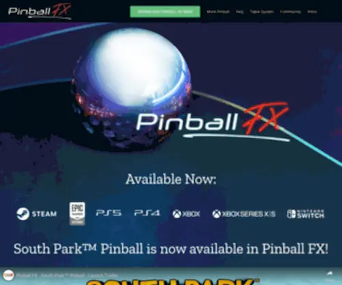 Pinballfx.com(Zen of Gaming) Screenshot