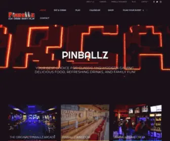 Pinballzarcade.com(Eat) Screenshot