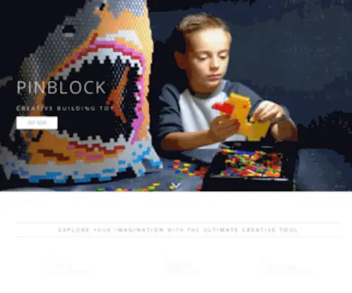 Pinblock.com(Pinblock Building Toy) Screenshot