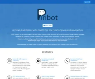 Pinbot.ai(A limitless chatbot) Screenshot