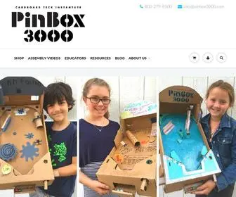 Pinbox3000.com(PinBox 3000) Screenshot