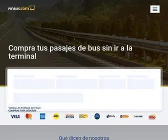Pinbus.com(Compra pasajes de Bus en Colombia) Screenshot