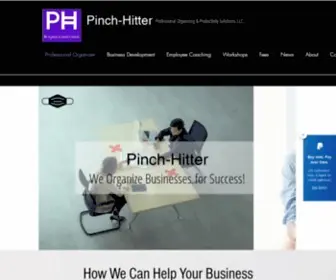 Pinch-Hitter.com(Pinch-Hitter Professional Organizer, Jersey City, NJ,New York City) Screenshot