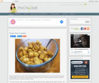 Pinchoflime.com(Pinch of Lime) Screenshot