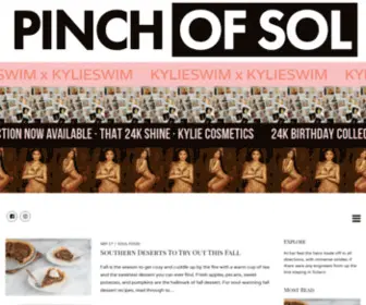 Pinchofsol.com(A Pinch of Sōl) Screenshot