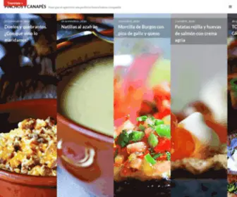 Pinchos-Canapes.com(Para) Screenshot