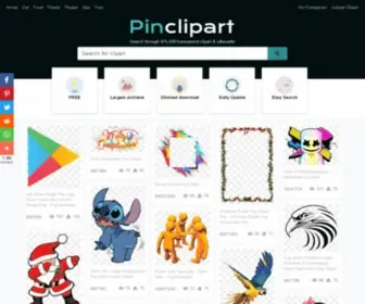 Pinclipart.com(Clip art) Screenshot