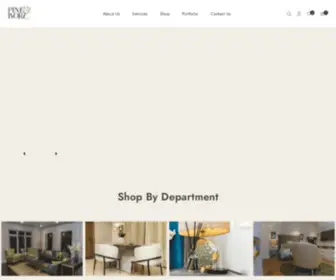 Pineandivory.com(Furniture store and interior designer in Lagos) Screenshot