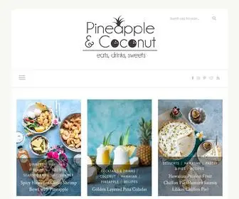 Pineappleandcoconut.com Screenshot