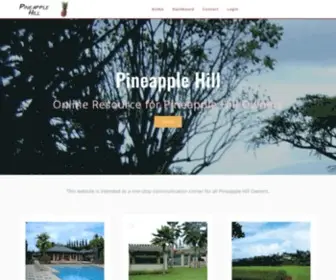 Pineapplehillhoa.com(Pineapplehillhoa) Screenshot