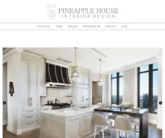 Pineapplehouse.com(Pineapple House Interior Design) Screenshot