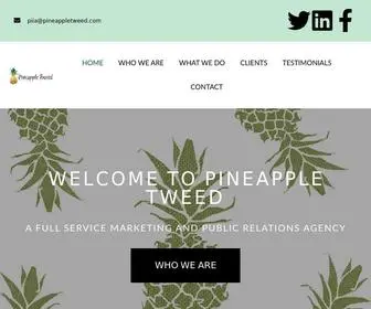 Pineappletweed.com(Pineapple Tweed) Screenshot