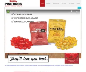 Pinebrothers.com(The Original Gummy) Screenshot