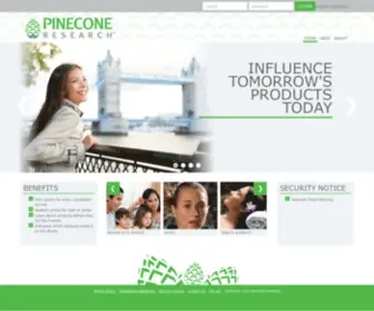 Pineconeresearch.co.uk(Pinecone Research) Screenshot
