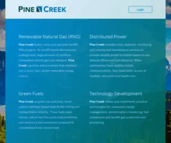 Pinecreek.com(Pine Creek) Screenshot