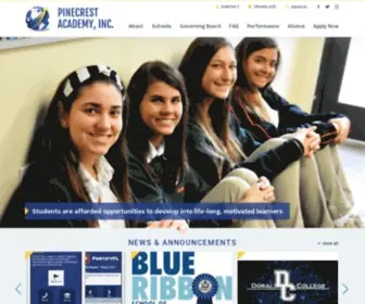 Pinecrestacademyschools.org(Pinecrest Academy) Screenshot