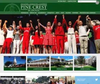 Pinecrest.edu(Pine Crest School) Screenshot
