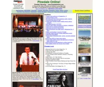 Pinedaleonline.com(Pinedale Wyoming) Screenshot