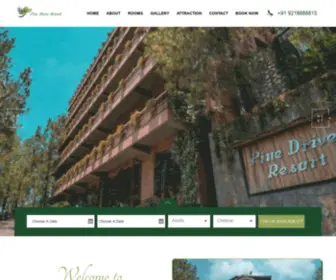 Pinedriveresort.com(Pine Drive Resort) Screenshot